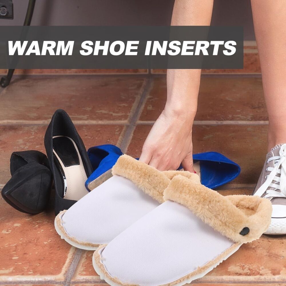 Insoles For Croc Liners Clogs Shoe Liner Inner Comfortable Warmth Size 10 - Picture 8 of 9